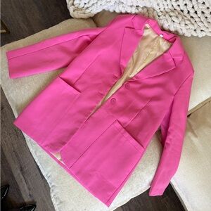 Women's Neon Pink Blazer